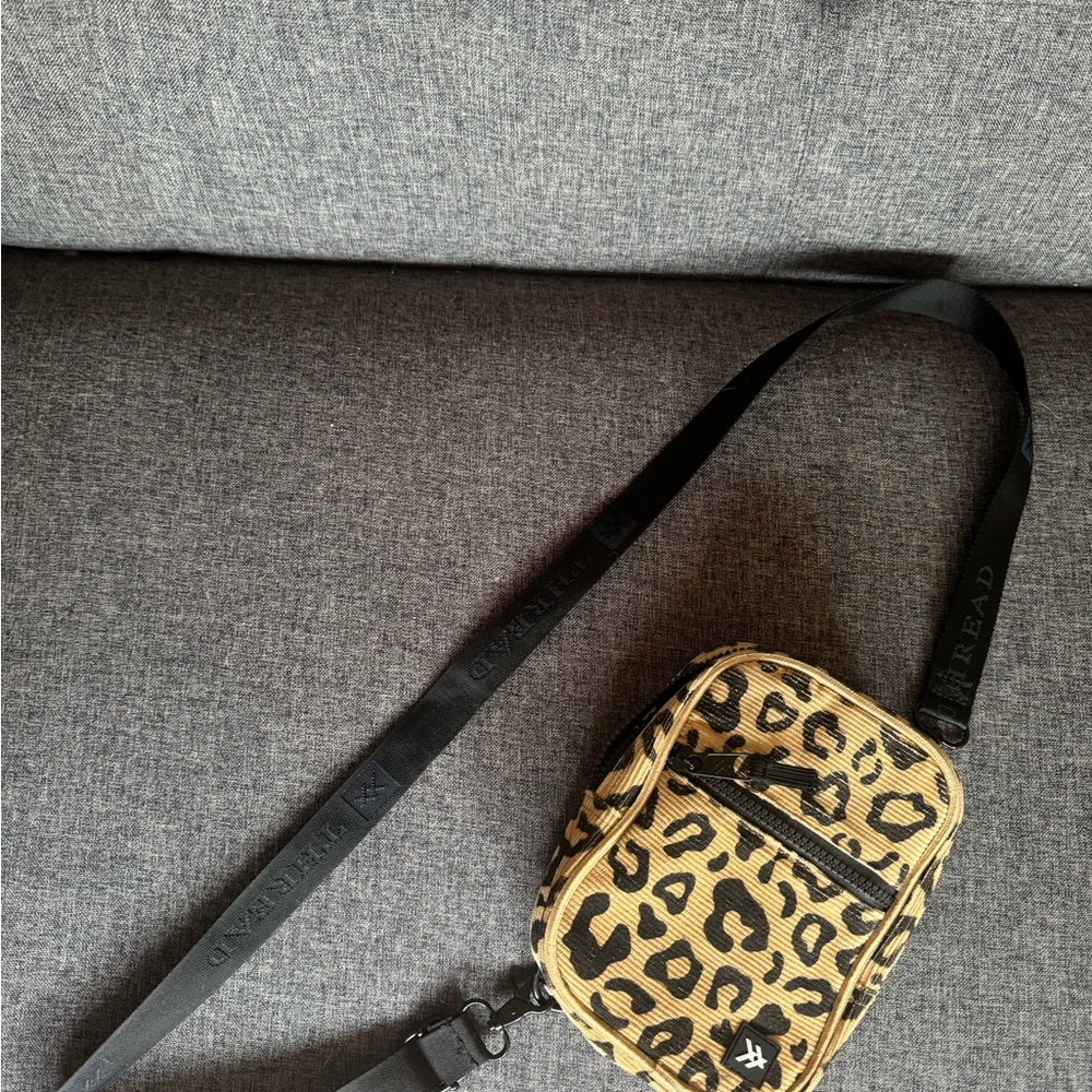 Leopard Print Crossbody Bag